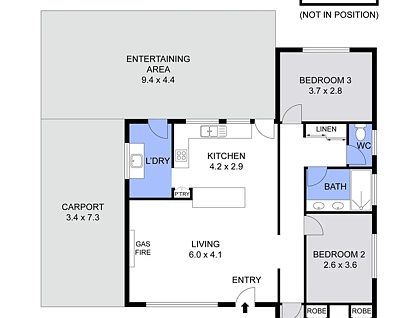 3 Civic Avenue, Echuca, VIC 3564, 3 ห้องนอน, 1 ห้องน้ำ, House