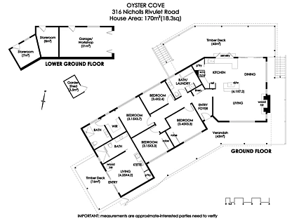 316 Nicholls Rivulet Road, Oyster Cove, TAS 7150, 5 ਕਮਰੇ, 3 ਬਾਥਰੂਮ, House