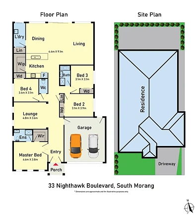 33 Nighthawk Boulevard, South Morang, VIC 3752, 4 slaapkamers, 2 badkamers, House