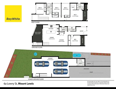 6A Lowry Street, Mount Lewis, NSW 2190, 5 chambres, 3 salles de bain, Apartment