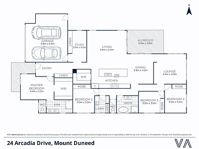 24 Arcadia Drive, Mount Duneed, VIC 3217, 4房, 2浴, House