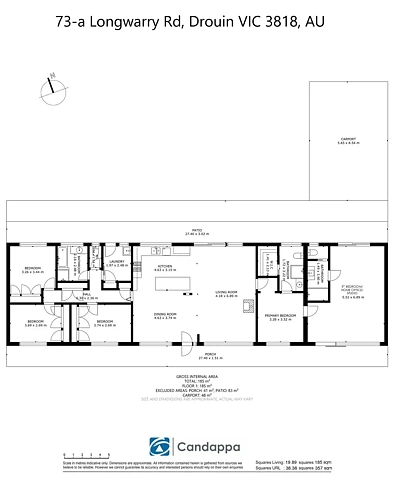 73A LONGWARRY ROAD, Drouin, VIC 3818, 4 chambres, 3 salles de bain, House