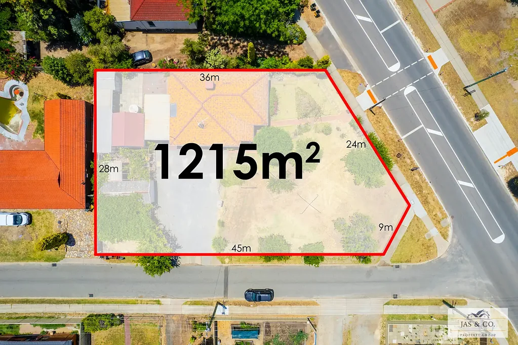 Middle Swan 2Kwarto 1,214sqm Corner Block with Endless Potential in the Heart of Middle Swan