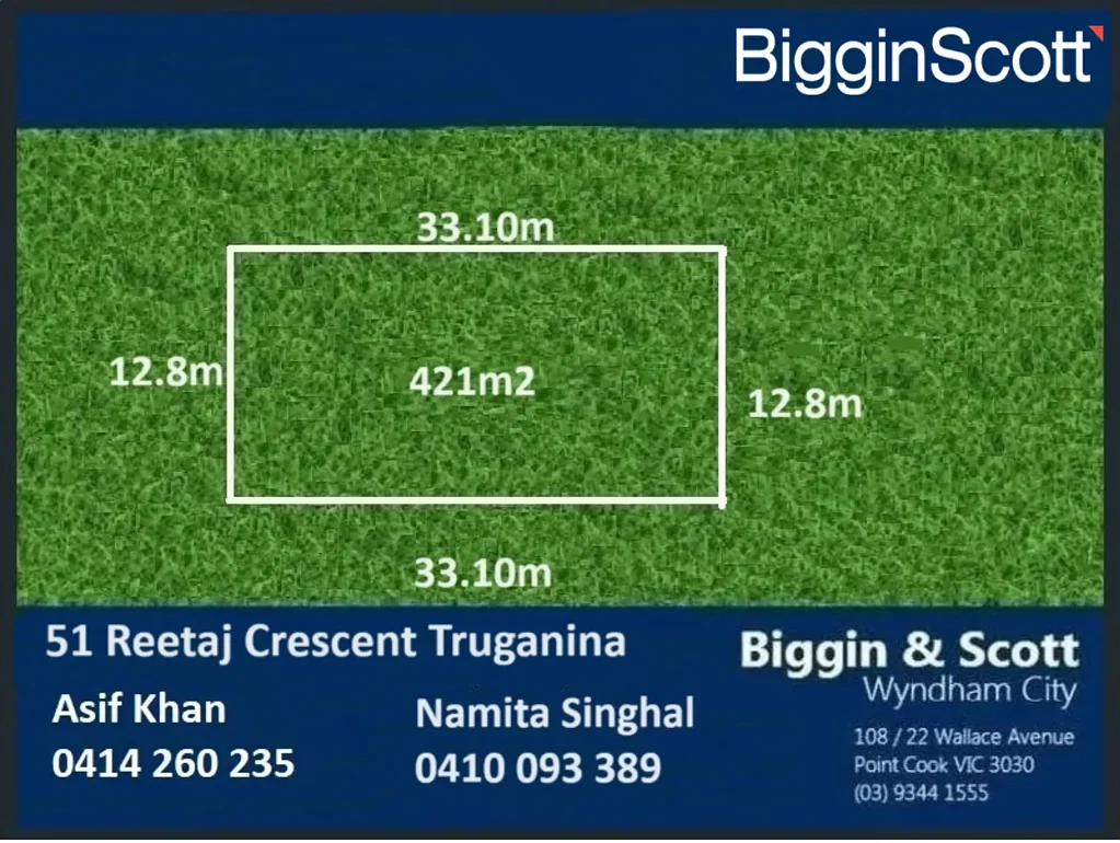 Truganina Build your dream home (Easement free block)