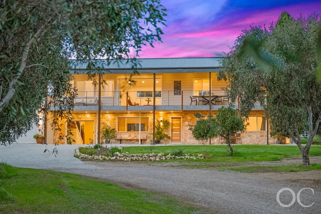 Sellicks Hill Open the Door to 10 Acres of Olive Grove Grandeur with Sweeping Sea Views