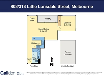 808/318 Little Lonsdale Street, Melbourne, Melbourne CBD, 1 Kuwarto, 1 Banyo, Apartment