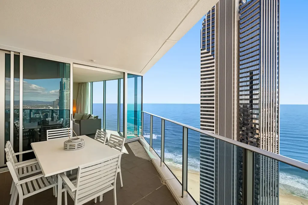Surfers Paradise 3ਬੈੱਡਰੂਮ Immaculate 44th Floor Residence – One of Only Four