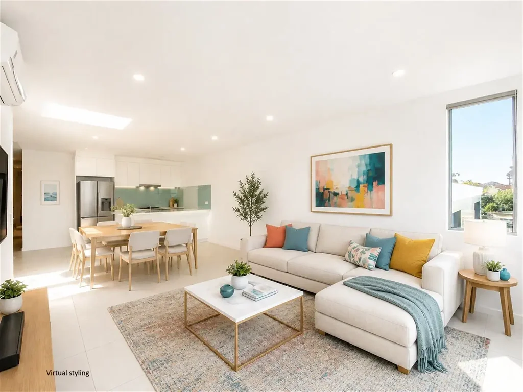 Croydon 2房 现代顶层公寓，带天窗和绿意盎然的景观 Modern Top-Floor Apartment with Skylight & Leafy Outlook