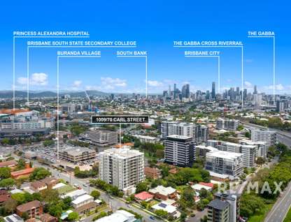 1009/70-74 Carl Street, Woolloongabba, QLD 4102, 2 Bedrooms, 2 Bathrooms, Apartment
