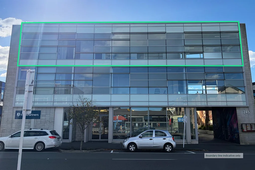 Christchurch Central Top Floor Office | Onsite Parking Available