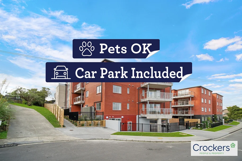 3 Bedroom + 1 Bath + 1 carpark  brand new unit  at Potiki Apartment - Cat friendly