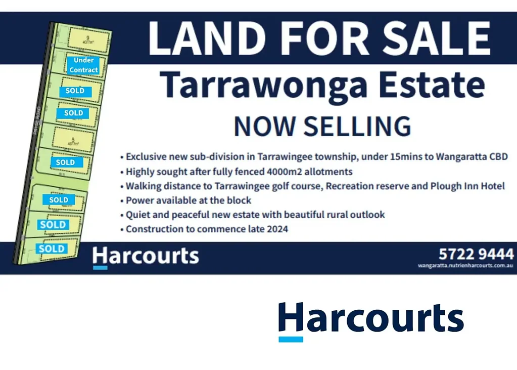 Tarrawingee  "Tarrawonga Estate"