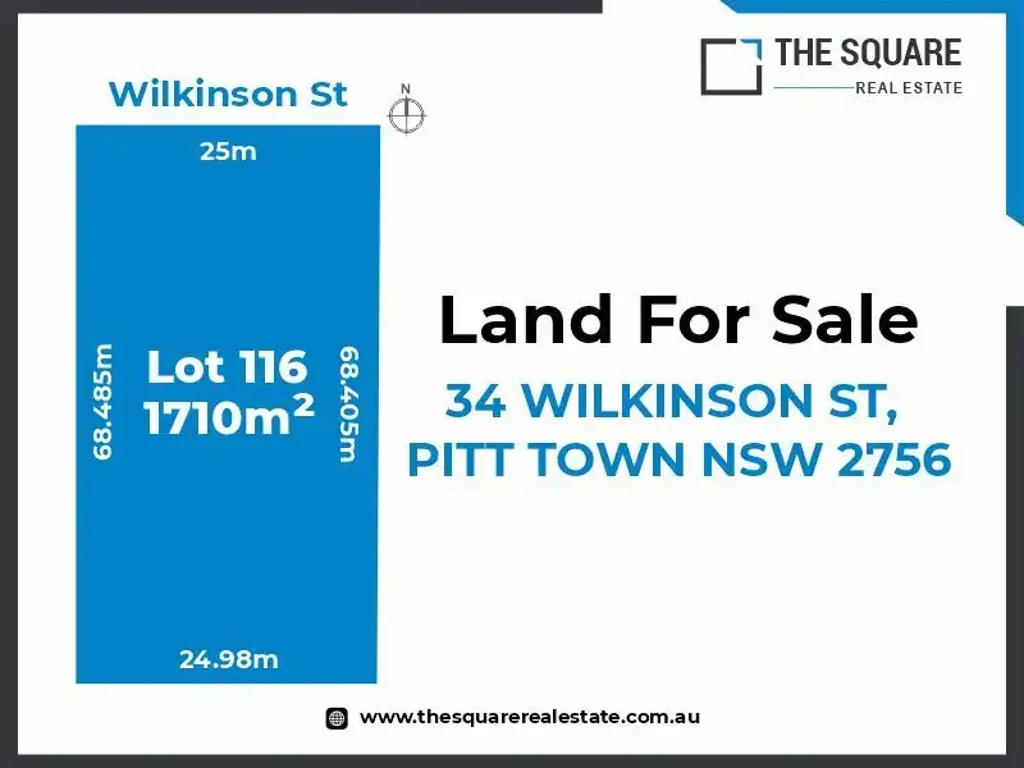 Pitt Town  North Facing - Registered Lot
