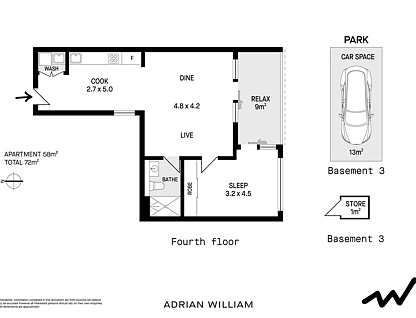 50/585-589 Canterbury Road, Belmore, South Western Suburbs, 1部屋, 1バスルーム, Apartment