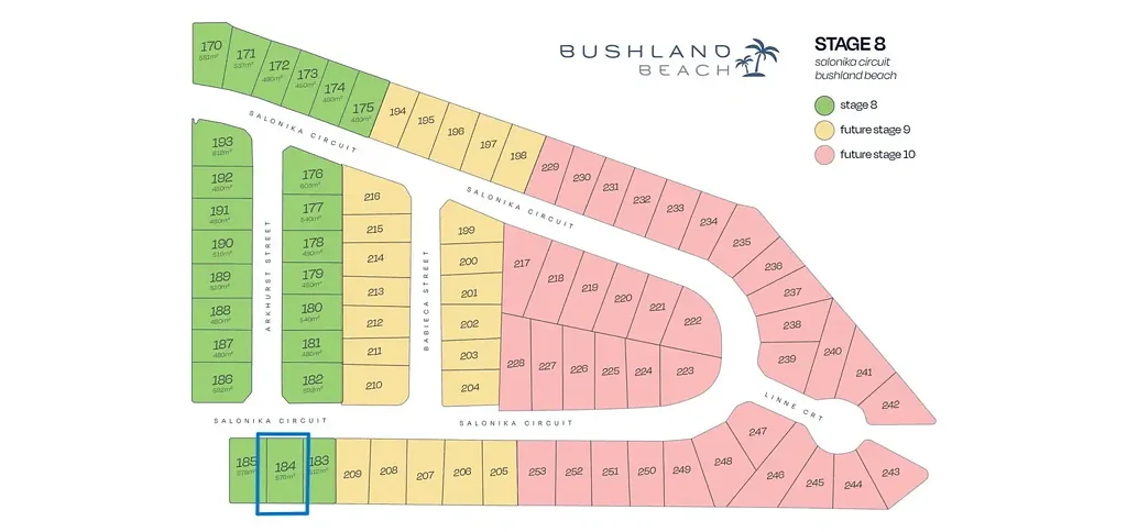 Bushland Beach Build your new home on this 576m2 flat block - titled and ready to build on now!