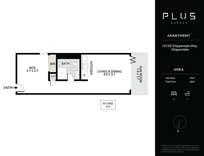 2 Chippendale Way, Chippendale, Sydney City, 0 ਕਮਰੇ, 0 ਬਾਥਰੂਮ, Apartment