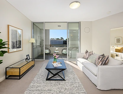 406C/3-7 Lorne Avenue, Killara, Upper North Shore, 2 રૂમ, 1 બાથરૂમ, Apartment