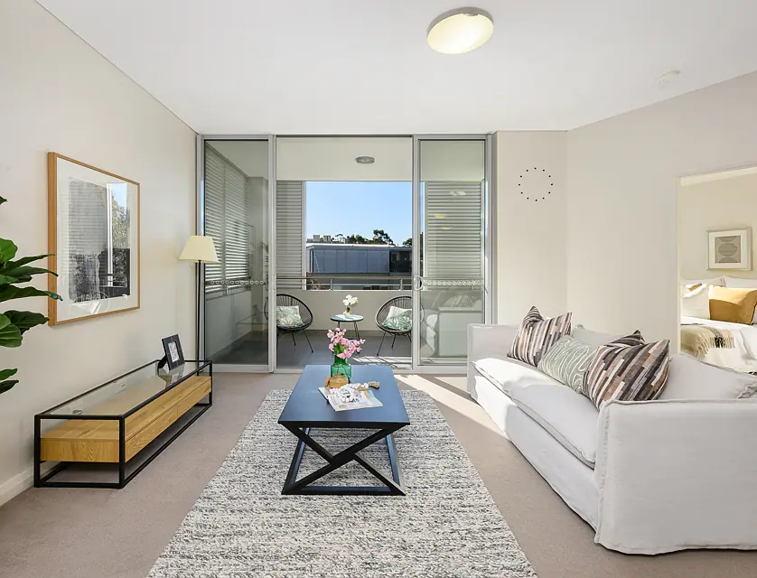 406C/3-7 Lorne Avenue, Killara, Upper North Shore, 2 રૂમ, 1 બાથરૂમ, Apartment