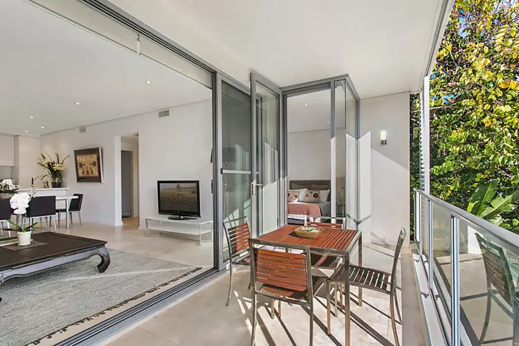 Two bedroom, two bathroom with a large balcony