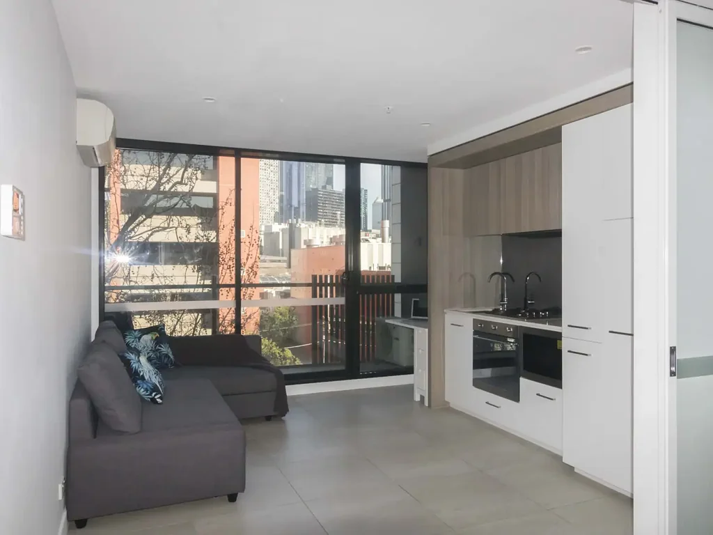 Partly Furnished apartment in the Central location!!