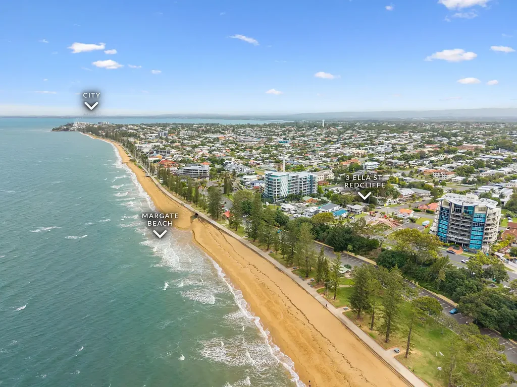 Redcliffe 4 Bedroom Premium 407m2 beachside corner block - Build, Bank or Hold