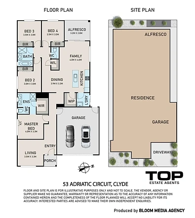 53 Adriatic Circuit, Clyde, VIC 3978, 4房, 2浴, House