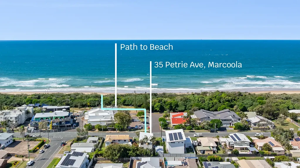 Marcoola 4房  Coastal Opportunity Held for Generations - Footsteps to Marcoola Beach