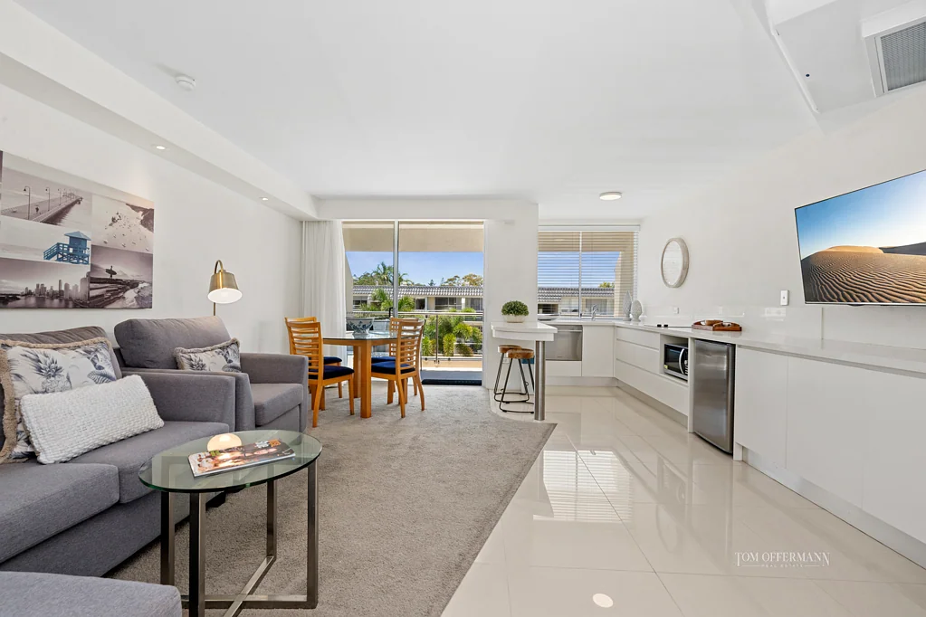 Noosa Heads 2कमरा Dual Key Top Floor Apartment in the heart of Hastings Street.