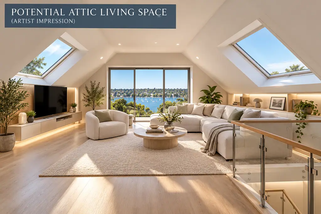 Waverton 2कमरा Rare Attic Extension Potential in Prestigious Wondakiah Estate