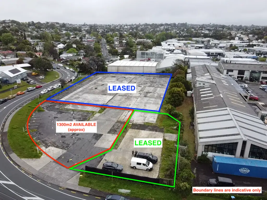 Wairau Valley 1,300m2 Hillside Road Yard