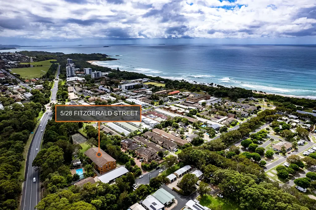 Coffs Harbour 3ห้องนอน Resort-style living in prime Park Beach location