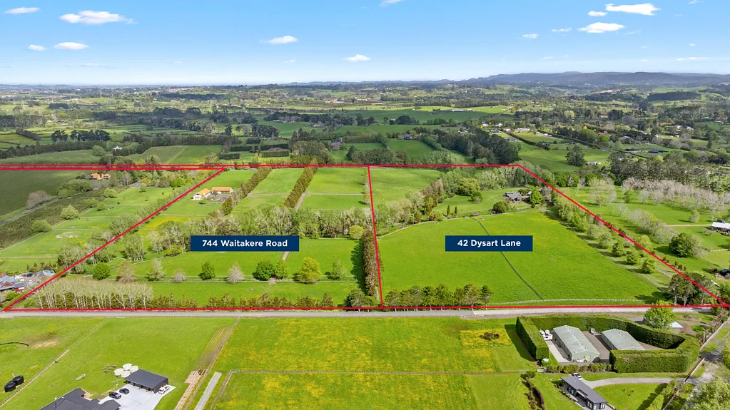 Kumeu 19-hectare subdivisible estate - buy one or both