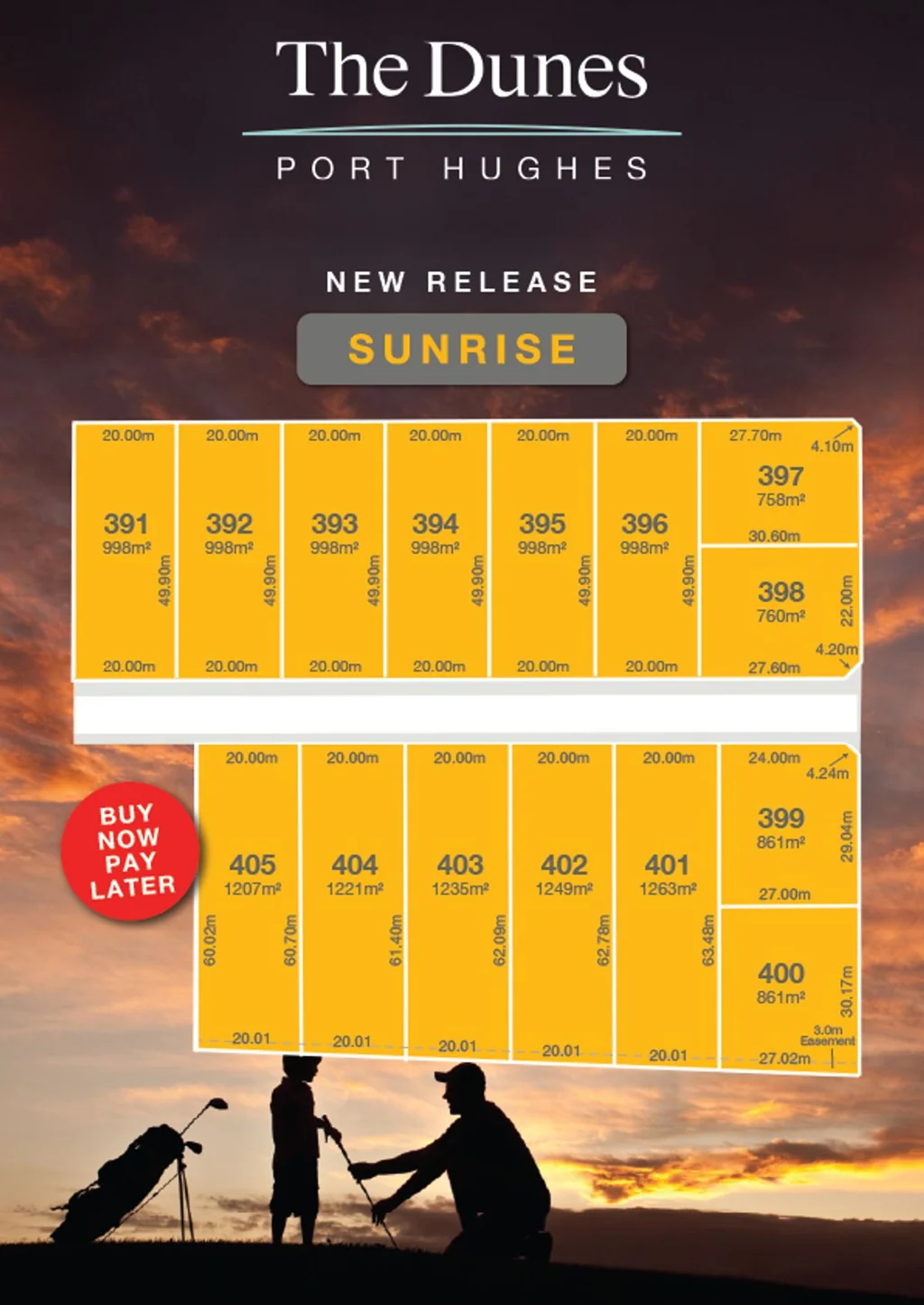 Port Hughes Sunrise: A New land release in the Dunes