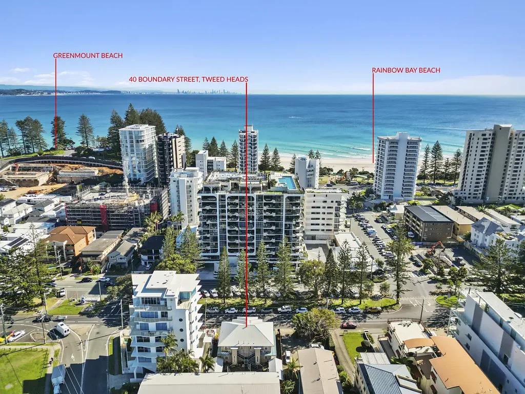 Tweed Heads 8Moenga DEVELOPMENT SITE - STEPS TO RAINBOW BAY
