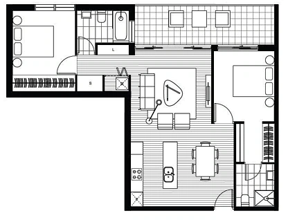 D301/27-35 Punchbowl Road, Belfield, South Western Suburbs, 2部屋, 2バスルーム, Unit