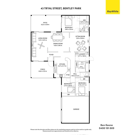 43 Tryal Street, Bentley Park, QLD 4869, 3房, 2浴, House