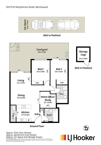 10/79-91 Macpherson Street, Warriewood, NSW 2102, 2 slaapkamers, 2 badkamers, Apartment