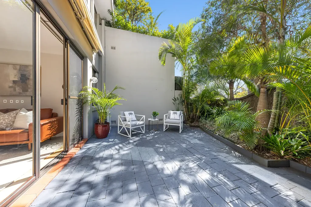 Cremorne 3房 私密精品联排别墅带娱乐庭院 Private Boutique Townhouse With Entertainers' Courtyard