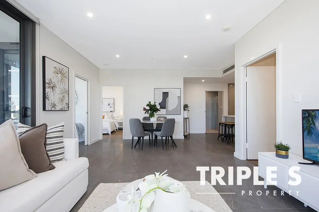 Macquarie Park 2ห้องนอน NORTH FACING | 3RD BED / HUGE STUDY ROOM WITH WINDOWS AND SLIDING DOOR | NATURAL LIGHTS | ABOVE MACQUARIE SHOPPING CENTRE WITH DIRECT ACCESS