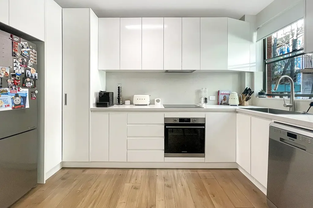 Beautifully renovated two-bedroom elevated ground floor apartment