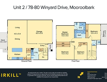 2/78-80 Winyard Drive, Mooroolbark, East Melbourne, 4 ห้องนอน, 2 ห้องน้ำ, House