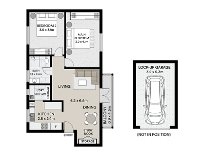 2/4-6 Coogee Bay Road, Randwick, Eastern Suburbs, 2 phòng ngủ, 1 phòng tắm, Apartment
