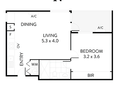 304/7 Thomas Holmes Street, Maribyrnong, North West Melbourne, 1 રૂમ, 1 બાથરૂમ, Apartment