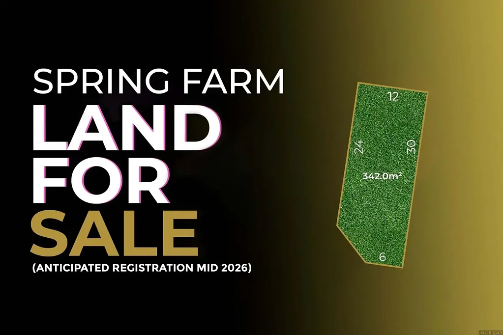 Spring Farm Exclusive Land Opportunity in Spring Farm - Registration anticipated Q3 2026