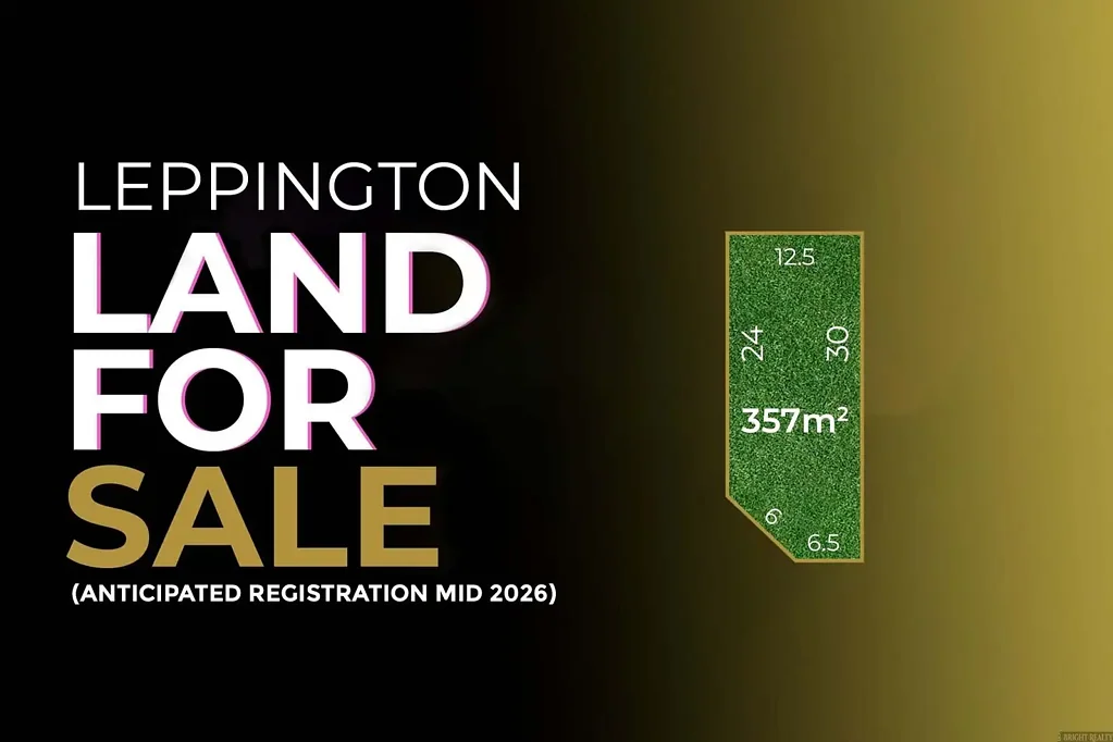 Leppington Land For Sale - Anticipated registration Q3, 2025