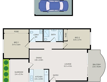 7/57 Newman Street, Merrylands, Parramatta (Northwest suburbs), 2 phòng ngủ, 1 phòng tắm, Apartment