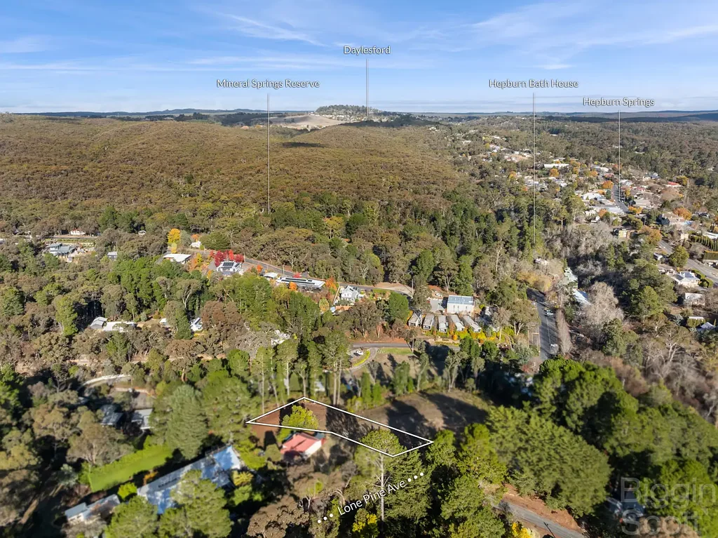 Hepburn Springs Half Acre Vacant Allotment with Stunning Views over Hepburn Springs