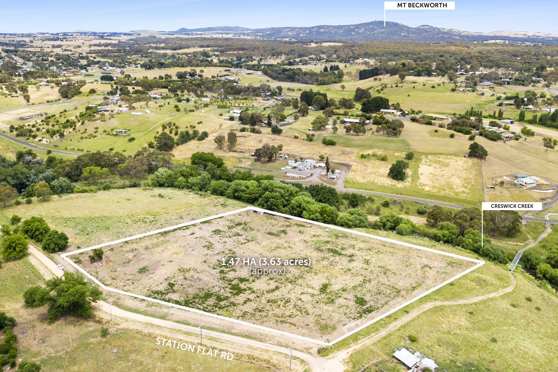 25 CRICKET ST, CLUNES VIC 3370, 0 chambres, 0 salles de bain, Section