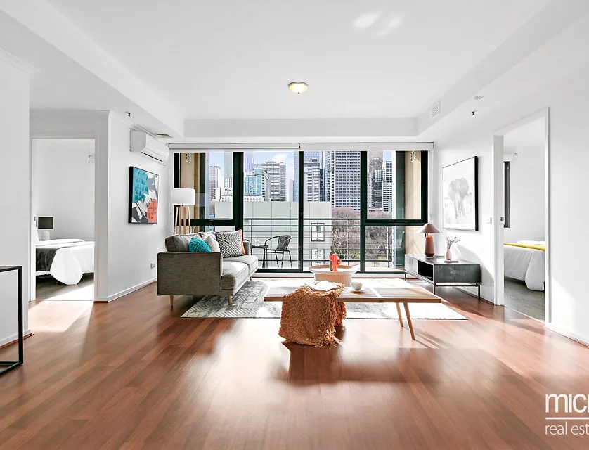 72/33 Jeffcott Street, West Melbourne, Melbourne CBD, 2 ห้องนอน, 1 ห้องน้ำ, Apartment