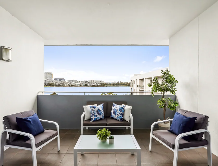 416/16 Marine Parade, Wentworth Point, Parramatta (Northwest suburbs), 2 રૂમ, 2 બાથરૂમ, Apartment